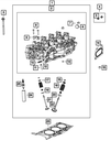 Cylinder Head Gasket, Left Side - Mopar (05184455AJ)