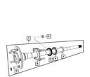 Wheel Lug Stud - Mopar (68003287AA)