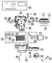 Air Conditioning Evaporator - Mopar (68238602AB)