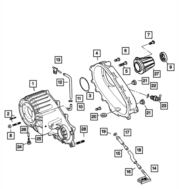 Transfer Case Switch - Mopar (5083138AA)