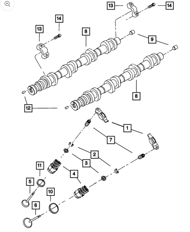 Valve Spring - Mopar (53021994AA)