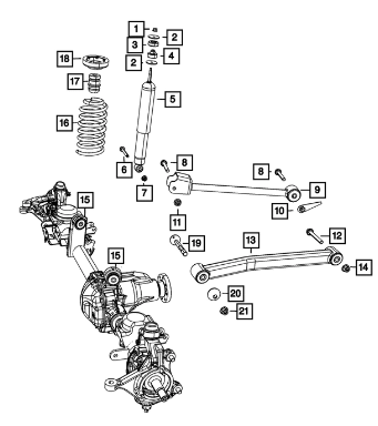 Spring Isolator - Mopar (52059912AC)