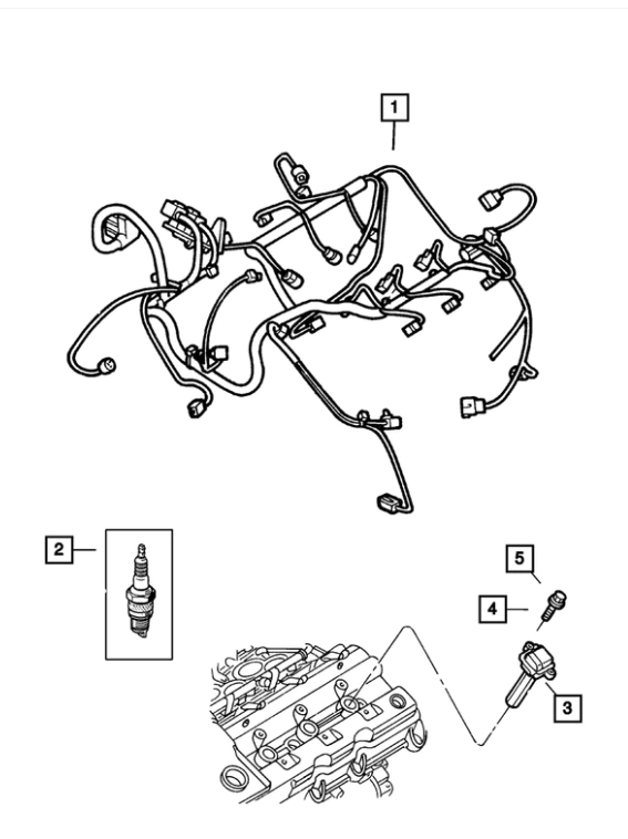 Spark Plug - Mopar (SZFR5LP13G)