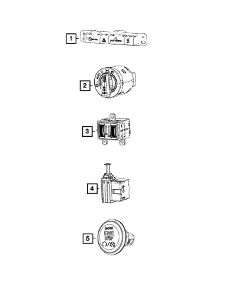 Stop Lamp Switch - Mopar (4671336AD)