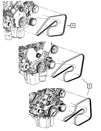 Serpentine Belt - Mopar (5184647AB)