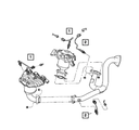 Oxygen Sensor, Left Side, After Catalyst - Mopar (56029049AA)