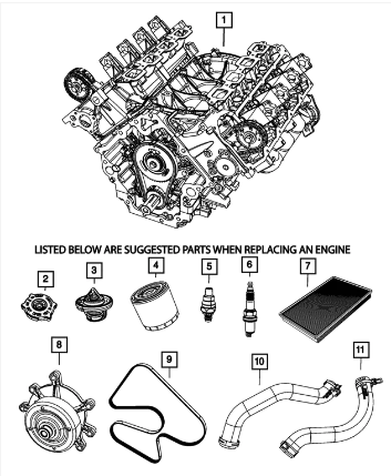 Spark Plug, Intake, Side - Mopar (SPFR8TE2AA)