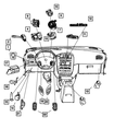 Ignition Switch - Mopar (4685719AI)