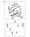 Ignition Coil Gasket - Mopar (4884765AA)