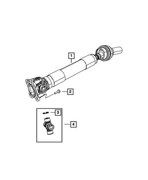 U-Joint Kit - Mopar (5015694AB)