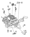 Crankshaft Position Sensor - Mopar (56028666AB)