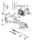 Axle Drive Shaft Seal - Mopar (52111338AC)