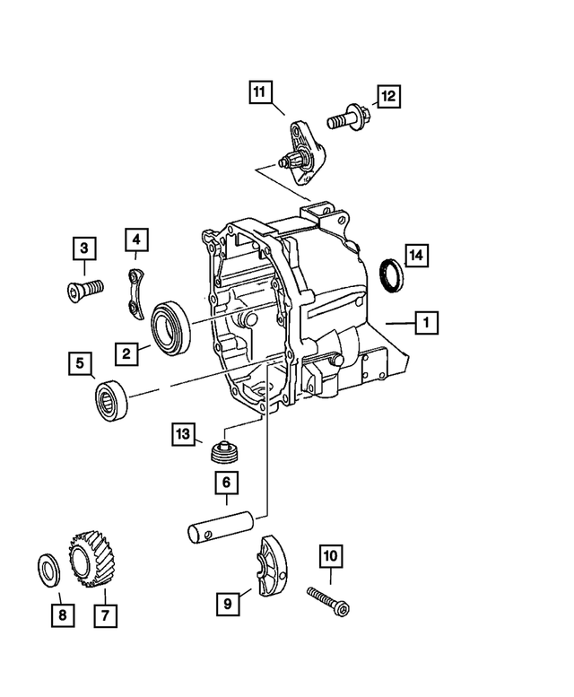 Output Shaft Seal - Mopar (5159175AA)