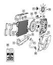 Radiator Outlet Hose, Outlet - Mopar (55057203AC)