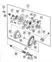 Pinion Gear Thrust Washer - Mopar (2852912)