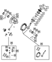 Drive Pinion Bearing Cup, Rear - Mopar (2800485)