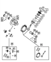 Drive Pinion Bearing, Rear - Mopar (2800484)