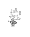 Thermostat - Mopar (52028898AI)