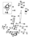 Spring Isolator, Lower - Mopar (68029688AE)