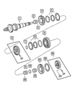 Second Gear Synchronizer - Mopar (5189884AA)