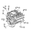 Camshaft Sensor - Mopar (5149054AC)