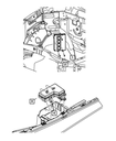 Powertrain Control Module, Remanufactured - Mopar (5150466AA)