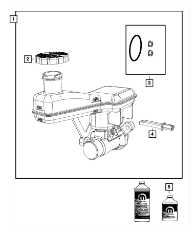 Brake Fluid - Mopar (4318080AD)