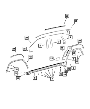 MOLDING WHEEL FLARE