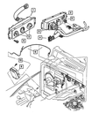 KNOB A-C AND HEATER CONTROL