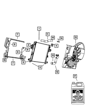 HOSE RADIATOR OUTLET