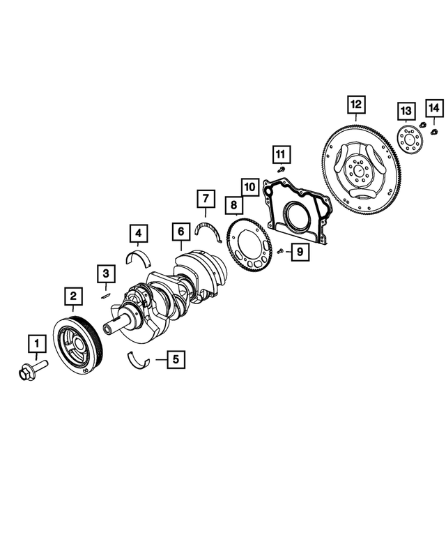 DAMPER CRANKSHAFT