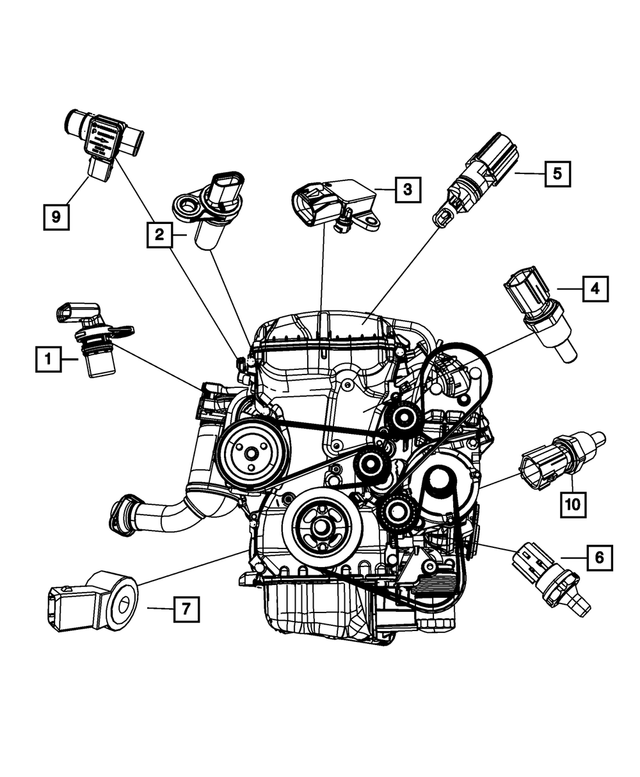 SENSOR CRANK SHAFT