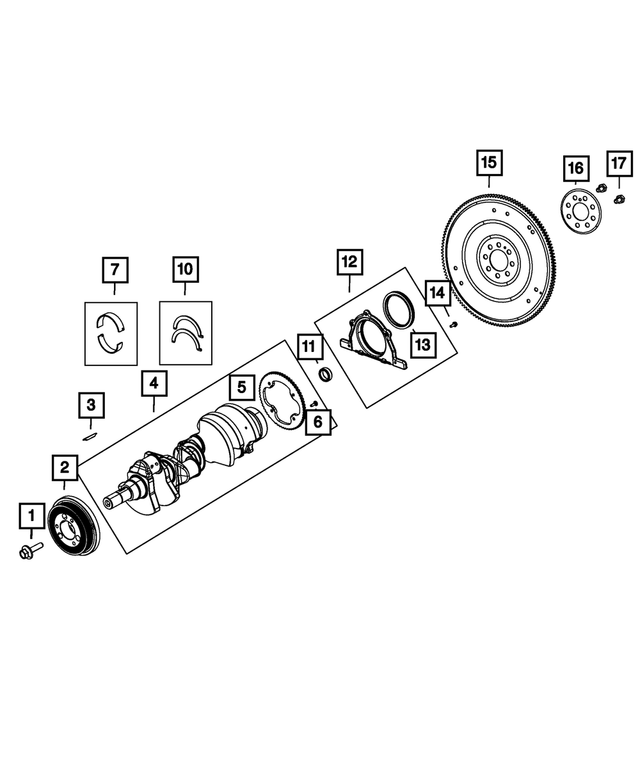 DAMPER CRANKSHAFT