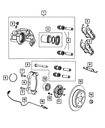 Brake Rotor - Mopar (68035022AE)