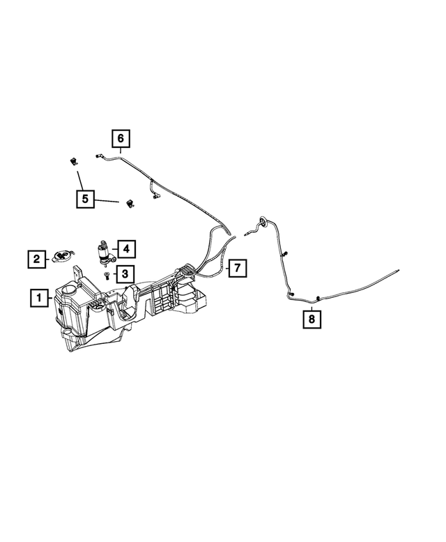 Component Tray - Mopar (68188030AC)