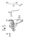 Windshield Washer Hose - Mopar (55079200AD)