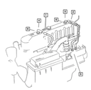 Crankcase Vent Tube Fitting - Mopar (53030991)