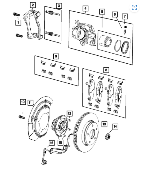 HUB AND BEARING JK