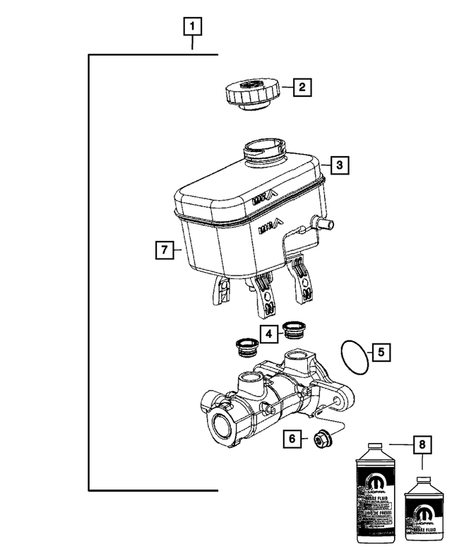 MASTER CYLINDER BRAKE