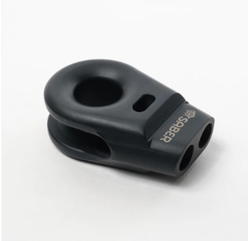 6061 ALUMINIUM SPLICED WINCH THIMBLE – CERAKOTE BLACK