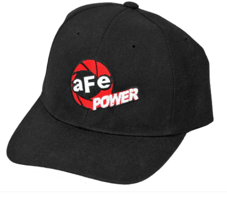 aFe POWER Snapback Embroidered Hat Black