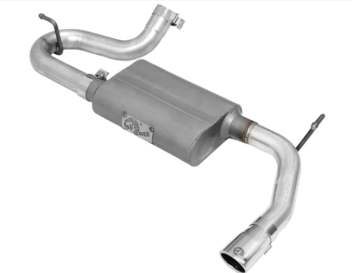 Scorpion 2-1/2&quot; Aluminized Steel Axle-Back Exhaust System