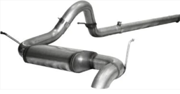 aFe Power 49-46202 Mach Force XP Hi-Tuck 3&quot; CAT Back Exhaust for 07-11 Jeep Wrangler JK with 3.8L