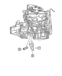 Oil Pressure Switch Package - Mopar (68003360AA)