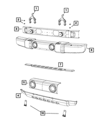 Bumper Cover - Mopar (1FN67RXFAA)