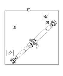 Drive Shaft - Mopar (52123627AC)